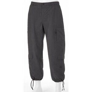 The North Face Men’s XL Nylon Cargo Pants Gray Elastic Waist Hiking Outdoor